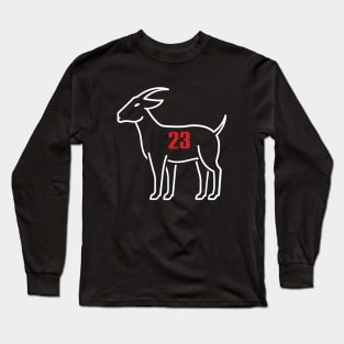 Michael Jordan - GOAT (G.O.A.T) - Chicago Bulls Long Sleeve T-Shirt
